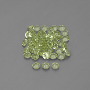 Peridot Gemstone in 2 mm (calibrated) Size for Sale, Peridot Stone in Lively Green Color