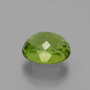 Peridot Gemstone in 11.4 x 9.4 mm Size for Sale, Peridot Stone in Lively Green Color