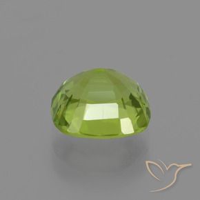 Peridot Gemstone in 7.9 x 7.6 mm Size for Sale, Peridot Stone in Medium Green Color