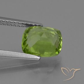 Peridot Gemstone in 8.6 x 7.5 mm Size for Sale, Peridot Stone in Yellowish Green Color