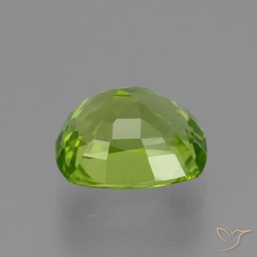 Peridot Gemstone in 8 x 6.6 mm Size for Sale, Peridot Stone in Lively Green Color