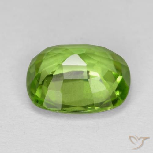 Peridot Gemstone in 8.8 x 7.4 mm Size for Sale, Peridot Stone in Yellowish Green Color