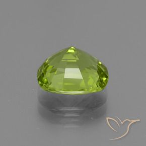 Peridot Gemstone in 8.5 x 7.6 mm Size for Sale, Peridot Stone in Medium Green Color