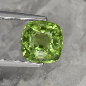 1.9ct Cushion-Cut Lively Green Peridot Gem for sale 1.9ct Cushion-Cut Lively Green Peridot Gem (ID: 426121)