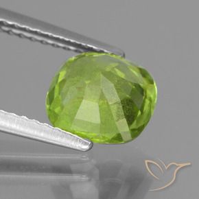 Peridot Gemstone in 7.6 x 7 mm Size for Sale, Peridot Stone in Yellowish Green Color