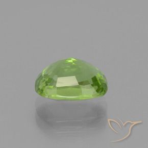 Peridot Gemstone in 9 x 7 mm (calibrated) Size for Sale, Peridot Stone in Lively Green Color