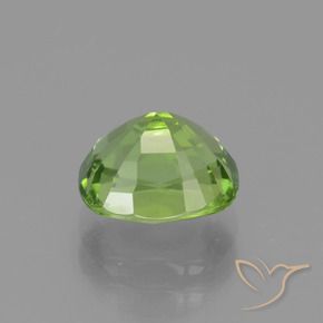 Peridot Gemstone in 8.1 x 7.3 mm Size for Sale, Peridot Stone in Lively Green Color