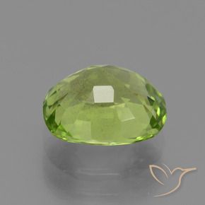 Peridot Gemstone in 8.9 x 7.4 mm Size for Sale, Peridot Stone in Medium Green Color