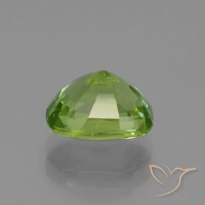 Peridot Gemstone in 9 x 7 mm (calibrated) Size for Sale, Peridot Stone in Yellowish Green Color