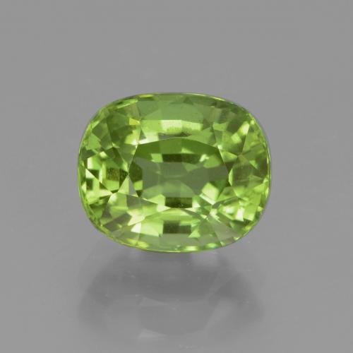 Ярко-зеленый Хризолит Камень - 2.5ct Фасетный Овал (ID: 438054)