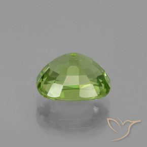 Peridot Gemstone in 8.3 x 7.4 mm Size for Sale, Peridot Stone in Medium Green Color