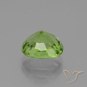 Peridot Gemstone in 7.9 x 7.4 mm Size for Sale, Peridot Stone in Yellowish Green Color