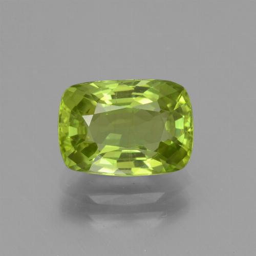Verde vivo Peridoto Gema - 2.6ct Corte en Forma Cojín (ID: 438078)