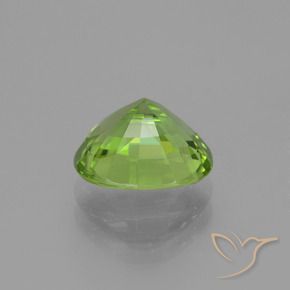 Peridot Gemstone in 9 x 7.5 mm Size for Sale, Peridot Stone in Yellowish Green Color