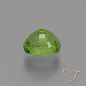 Peridot Gemstone in 7.9 x 7.3 mm Size for Sale, Peridot Stone in Medium Green Color