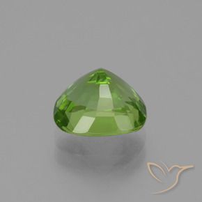 Peridot Gemstone in 8.4 x 7.5 mm Size for Sale, Peridot Stone in Medium Green Color