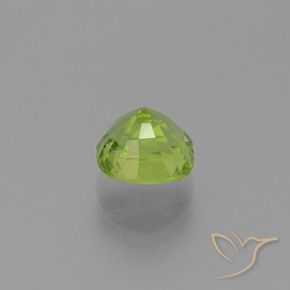 Peridot Gemstone in 8 x 7.7 mm Size for Sale, Peridot Stone in Medium Green Color