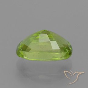 Peridot Gemstone in 9.6 x 6.9 mm Size for Sale, Peridot Stone in Medium Green Color