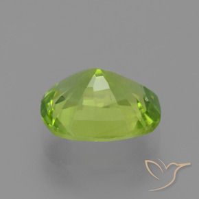 Peridot Gemstone in 9 x 7.8 mm Size for Sale, Peridot Stone in Yellowish Green Color