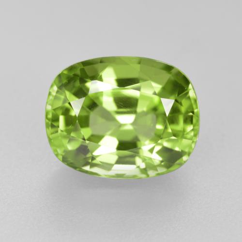 Verde acceso Peridoto Gem - 2.6ct Ovale sfaccettato (ID: 446171)