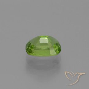 Peridot Gemstone in 8.3 x 6.8 mm Size for Sale, Peridot Stone in Medium Green Color
