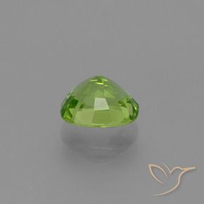 Peridot Gemstone in 7.9 x 7.2 mm Size for Sale, Peridot Stone in Lively Green Color