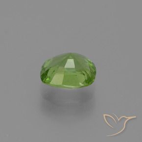 Peridot Gemstone in 8.1 x 7.3 mm Size for Sale, Peridot Stone in Medium Green Color