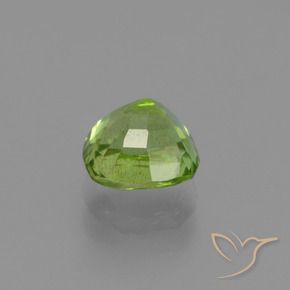 Peridot Gemstone in 7.1 x 6.6 mm Size for Sale, Peridot Stone in Lively Green Color