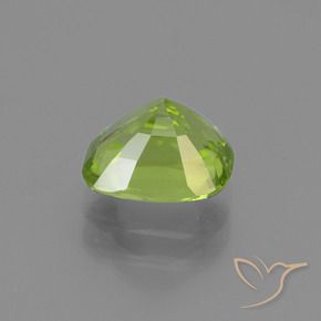 Peridot Gemstone in 8.2 x 6.6 mm Size for Sale, Peridot Stone in Medium Green Color