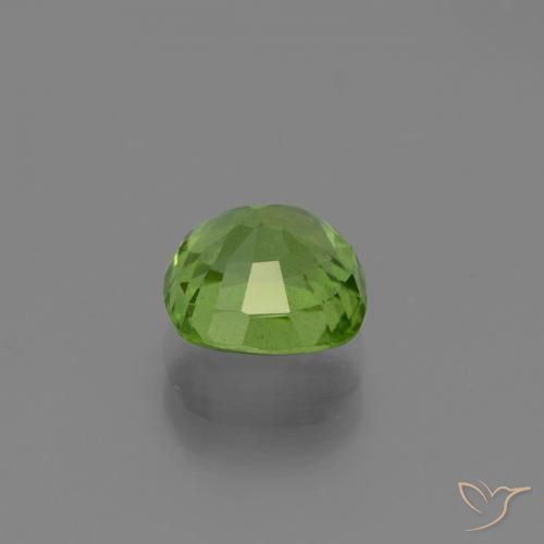 Peridot Gemstone in 7.4 x 7.2 mm Size for Sale, Peridot Stone in Lively Green Color