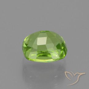 Peridot Gemstone in 7.8 x 7 mm Size for Sale, Peridot Stone in Medium Green Color