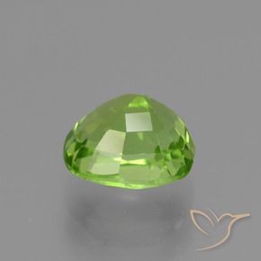 Peridot Gemstone in 8 x 6.9 mm Size for Sale, Peridot Stone in Lively Green Color