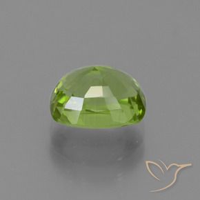 Peridot Gemstone in 8.5 x 7 mm Size for Sale, Peridot Stone in Medium Green Color