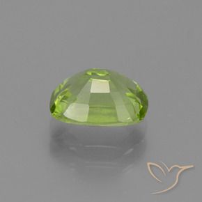 Peridot Gemstone in 8.6 x 6.4 mm Size for Sale, Peridot Stone in Medium Green Color
