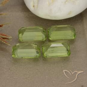 Peridot Gemstones in 6.2 x 4.2 mm Size for Sale, Peridot Stones in Lively Green Color