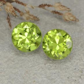 1.3ct Round Facet Lively Green Peridot for sale thumb image of 1.3ct Round Facet Lively Green Peridot (ID: 480456)