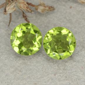 1.1ct Round Facet Lively Green Peridot Gem for sale 1.1ct Round Facet Lively Green Peridot Gem (ID: 480459)