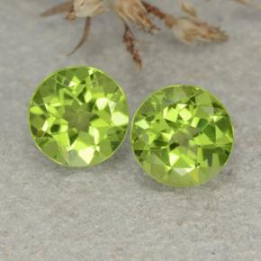 1.2ct Round Facet Lively Green Peridot for sale thumb image of 1.2ct Round Facet Lively Green Peridot (ID: 480460)
