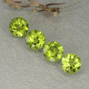 1.2ct Round Facet Lively Green Peridot Gem for sale 1.2ct Round Facet Lively Green Peridot Gem (ID: 480498)