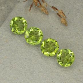 1.2ct Round Facet Lively Green Peridot Gem for sale 1.2ct Round Facet Lively Green Peridot Gem (ID: 480504)