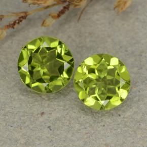 1.2ct Round Facet Lively Green Peridot for sale thumb image of 1.2ct Round Facet Lively Green Peridot (ID: 480562)