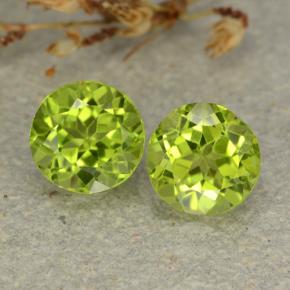 2.5ct Round Facet Lively Green Peridot for sale thumb image of 2.5ct Round Facet Lively Green Peridot (ID: 480565)