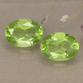 1.4ct Oval Facet Lively Green Peridot Gem for sale 1.4ct Oval Facet Lively Green Peridot Gem (ID: 481140)
