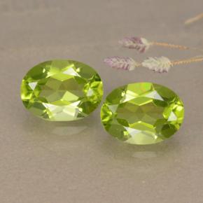 1.5ct Oval Facet Lively Green Peridot Gem for sale 1.5ct Oval Facet Lively Green Peridot Gem (ID: 481264)