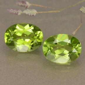 1.4ct Oval Facet Lively Green Peridot Gem for sale 1.4ct Oval Facet Lively Green Peridot Gem (ID: 481266)