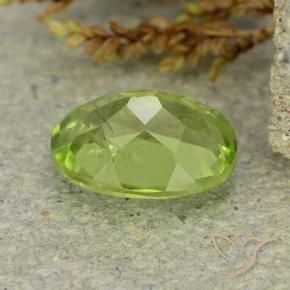 Peridot Gemstone in 8 x 6 mm (calibrated) Size for Sale, Peridot Stone in Medium Green Color