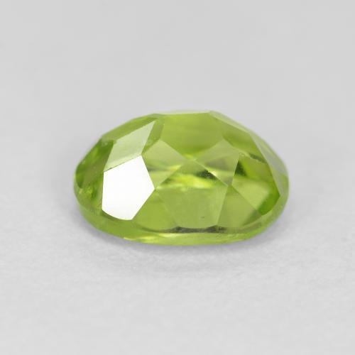 Peridot Gemstone in 7.4 x 5.8 mm Size for Sale, Peridot Stone in Yellowish Green Color