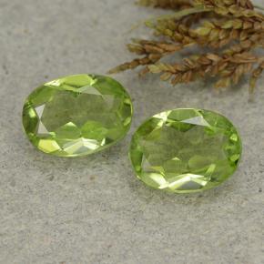 1.2ct Oval Facet Lively Green Peridot Gem for sale 1.2ct Oval Facet Lively Green Peridot Gem (ID: 484230)