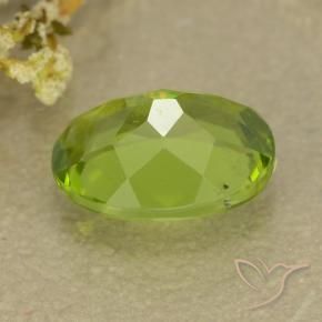 Peridot Gemstone in 8 x 6 mm (calibrated) Size for Sale, Peridot Stone in Medium Green Color