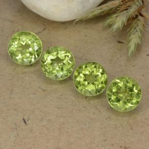 0.9ct Round Facet Lively Green Peridot for sale thumb image of 0.9ct Round Facet Lively Green Peridot (ID: 490428)